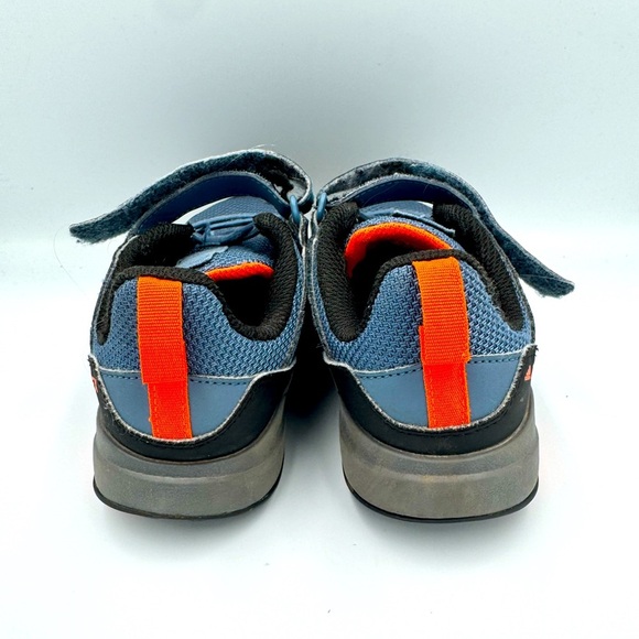 Adidas Kids Sz 1.5 Terrex Trailmaker Blue and Orange Sneakers - Picture 5 of 8